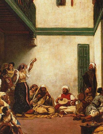 Eugene Delacroix Jewish Wedding in Morocco oil painting image